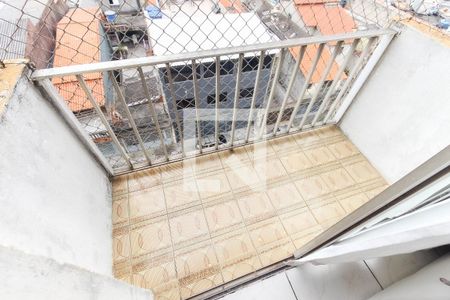 Varanda da Sala de apartamento à venda com 2 quartos, 63m² em Jardim Sao Sebastiao, São Paulo