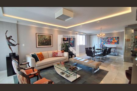 Sala  de apartamento à venda com 3 quartos, 175m² em Santa Paula, São Caetano do Sul