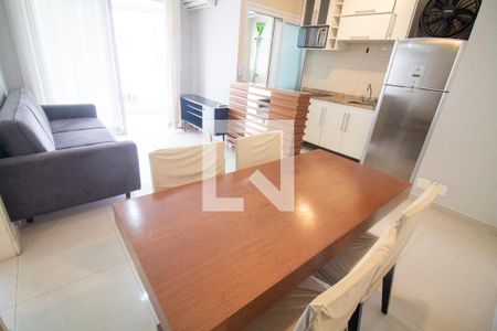 Sala de Jantar de apartamento para alugar com 1 quarto, 47m² em Cidade Monções, São Paulo