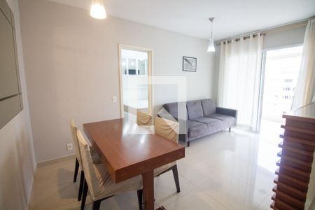 Sala de Jantar de apartamento para alugar com 1 quarto, 47m² em Cidade Monções, São Paulo