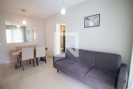 Sala de apartamento para alugar com 1 quarto, 47m² em Cidade Monções, São Paulo