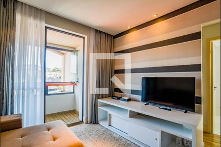 Sala de apartamento à venda com 2 quartos, 82m² em Vila Valparaíso, Santo André