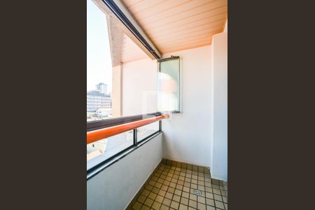 Varanda da Sala de apartamento à venda com 2 quartos, 82m² em Vila Valparaíso, Santo André