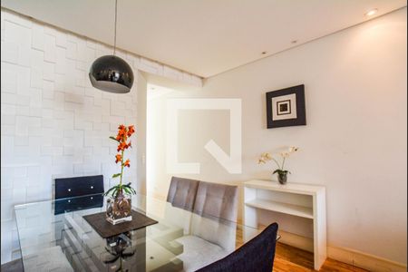 Sala de apartamento à venda com 2 quartos, 82m² em Vila Valparaíso, Santo André