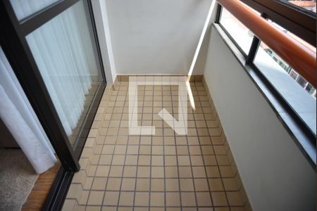 Varanda da Sala de apartamento à venda com 2 quartos, 82m² em Vila Valparaíso, Santo André