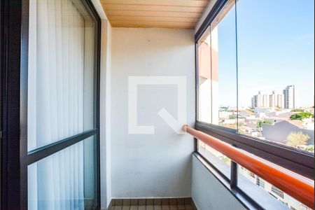Varanda da Sala de apartamento à venda com 2 quartos, 82m² em Vila Valparaíso, Santo André