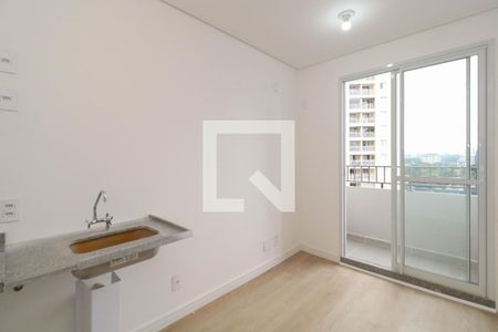 Sala/Cozinha de kitnet/studio para alugar com 1 quarto, 25m² em Pinheiros, São Paulo