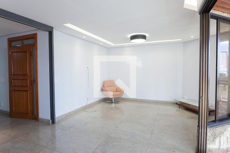 sala 1 de apartamento à venda com 4 quartos, 217m² em Carmo, Belo Horizonte