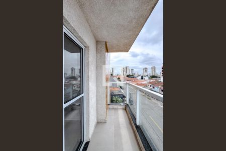 Varanda da Sala de apartamento para alugar com 2 quartos, 44m² em Vila Bertioga, São Paulo