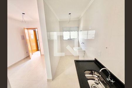 Cozinha e Área de Serviço de kitnet/studio à venda com 1 quarto, 26m² em Vila Mazzei, São Paulo