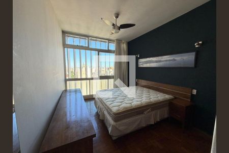 Quarto / Vista de apartamento à venda com 1 quarto, 48m² em Santo Agostinho, Belo Horizonte