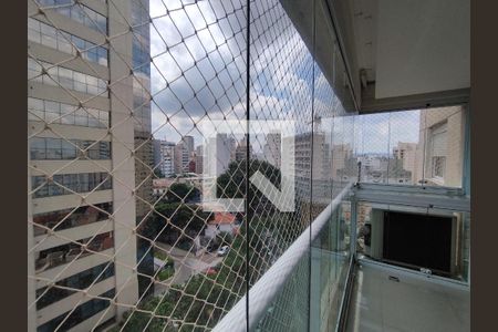Varanda da Sala de apartamento à venda com 2 quartos, 74m² em Aclimação, São Paulo