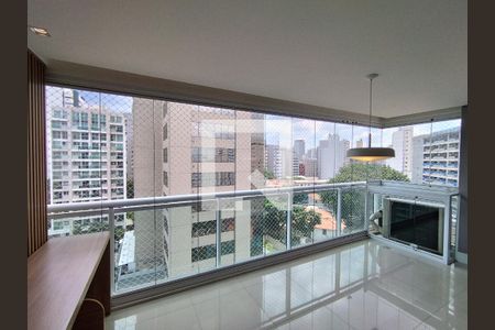 Varanda da Sala de apartamento à venda com 2 quartos, 74m² em Aclimação, São Paulo