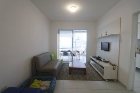 Sala de apartamento para alugar com 3 quartos, 118m² em Jardim Asturias, Guarujá