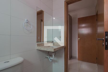 Banheiro suíte de apartamento para alugar com 2 quartos, 75m² em Vila Morelli, Mauá
