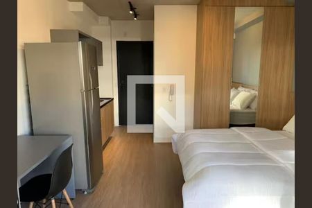 Quarto de apartamento para alugar com 1 quarto, 25m² em Indianópolis, São Paulo
