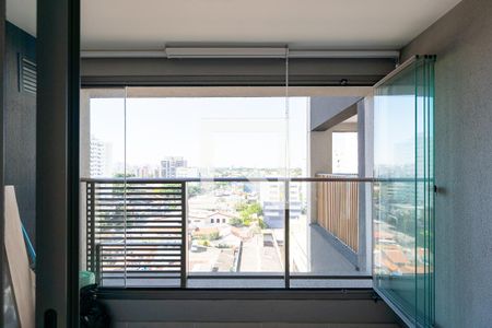 Varanda de kitnet/studio para alugar com 1 quarto, 25m² em Vila Clementino, São Paulo