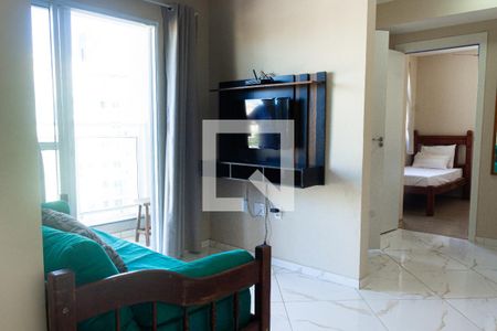 Sala de apartamento para alugar com 1 quarto, 43m² em Santo Cristo, Rio de Janeiro