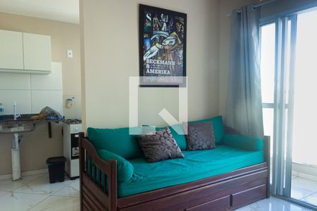 Sala de apartamento para alugar com 1 quarto, 43m² em Santo Cristo, Rio de Janeiro