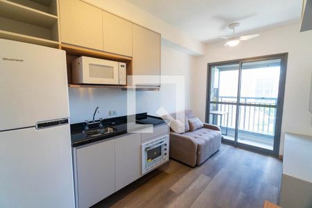 Sala/Cozinha de apartamento para alugar com 1 quarto, 29m² em Jardim Prudência, São Paulo