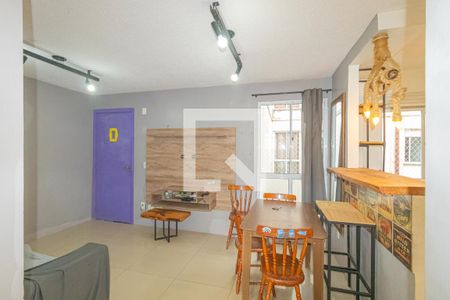 Sala/Cozinha de apartamento para alugar com 2 quartos, 40m² em São José, Canoas