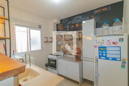 Cozinha e Área de Serviço de apartamento para alugar com 2 quartos, 40m² em São José, Canoas