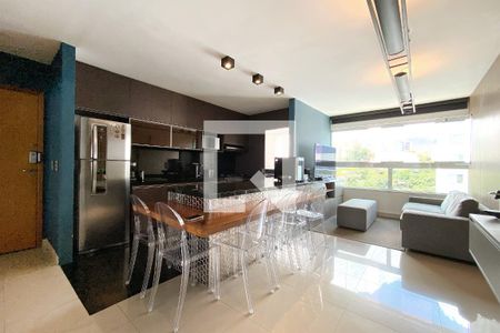 Sala de apartamento à venda com 2 quartos, 64m² em Buritis, Belo Horizonte