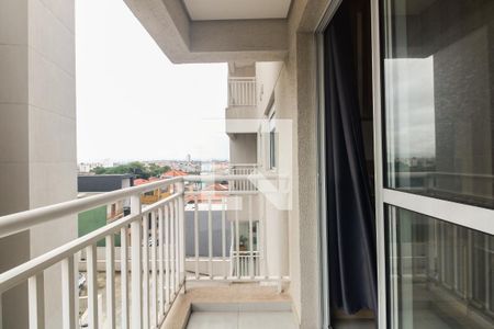 Varanda  de kitnet/studio para alugar com 1 quarto, 33m² em Penha de França, São Paulo