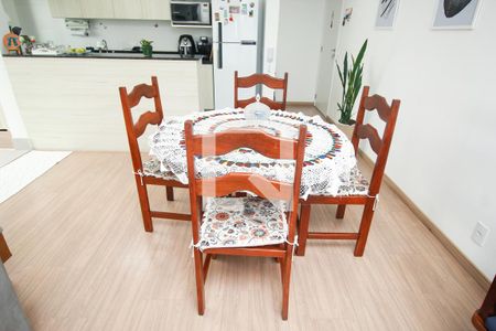 Sala de Jantar de apartamento à venda com 2 quartos, 74m² em Vila Assunção, Santo André