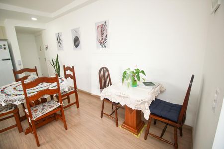 Sala de Jantar de apartamento à venda com 2 quartos, 74m² em Vila Assunção, Santo André