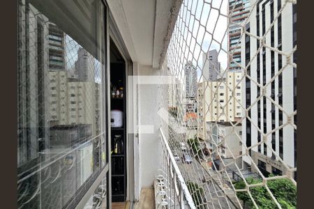 Varanda de apartamento para alugar com 2 quartos, 60m² em Vila Nova Conceição, São Paulo