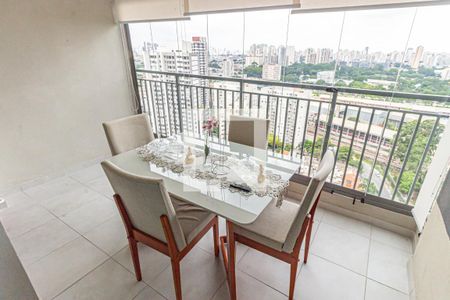 Varanda e Área de Serviço de apartamento para alugar com 2 quartos, 48m² em Belenzinho, São Paulo