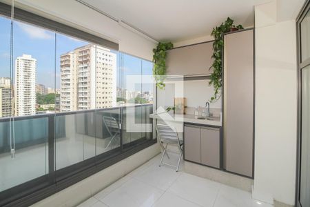 Varanda de apartamento para alugar com 1 quarto, 51m² em Barra Funda, São Paulo