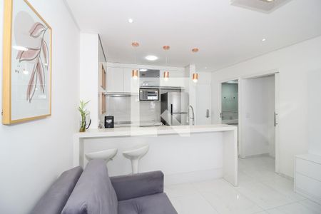 Sala de apartamento para alugar com 1 quarto, 51m² em Barra Funda, São Paulo