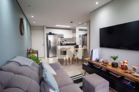 Sala de apartamento para alugar com 2 quartos, 56m² em Jardim Sao Carlos, Sorocaba