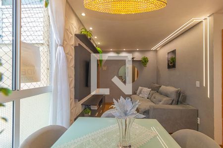 Sala de apartamento à venda com 2 quartos, 40m² em Estância Velha, Canoas