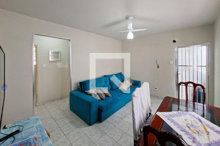 Sala de apartamento para alugar com 2 quartos, 73m² em Guilhermina, Praia Grande