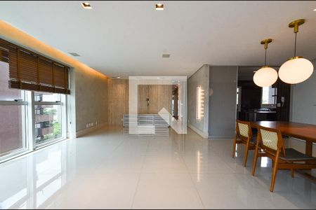 Sala 3 Ambientes de apartamento à venda com 4 quartos, 164m² em Serra, Belo Horizonte