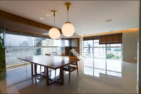 Sala 3 Ambientes de apartamento à venda com 4 quartos, 164m² em Serra, Belo Horizonte