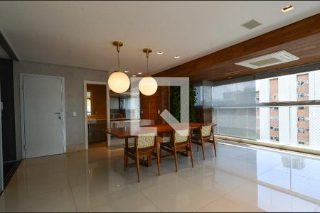 Sala 3 Ambientes de apartamento à venda com 4 quartos, 164m² em Serra, Belo Horizonte