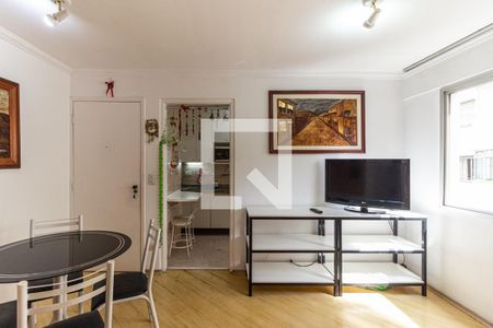 Sala de apartamento para alugar com 1 quarto, 36m² em Campos Elíseos, São Paulo
