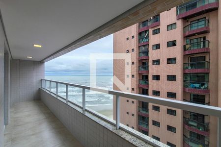 Sacada da Sala de apartamento para alugar com 2 quartos, 86m² em Vilamar, Praia Grande