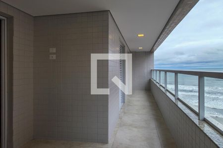 Sacada da Sala de apartamento para alugar com 2 quartos, 86m² em Vilamar, Praia Grande