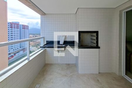 Sacada  de apartamento para alugar com 2 quartos, 86m² em Vilamar, Praia Grande