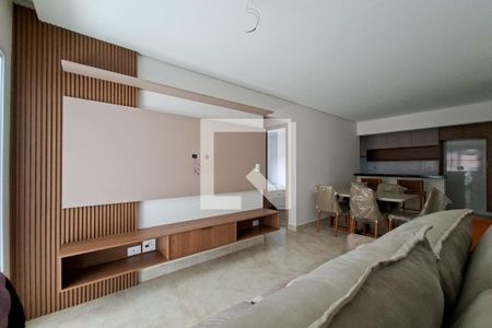 Sala de apartamento para alugar com 2 quartos, 86m² em Vilamar, Praia Grande