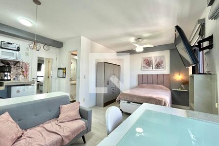 Sala/Quarto de kitnet/studio para alugar com 1 quarto, 25m² em Planalto Paulista, São Paulo