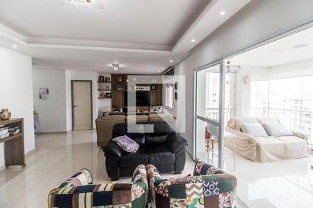 Sala de apartamento à venda com 3 quartos, 158m² em Tamboré, Santana de Parnaíba