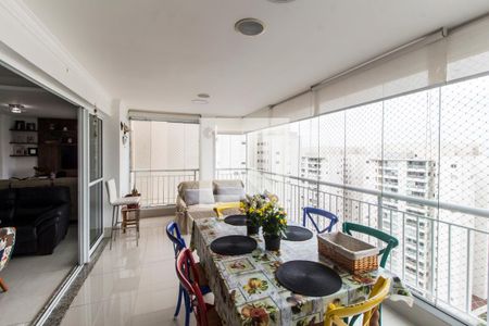 Varanda gourmet de apartamento à venda com 3 quartos, 158m² em Tamboré, Santana de Parnaíba