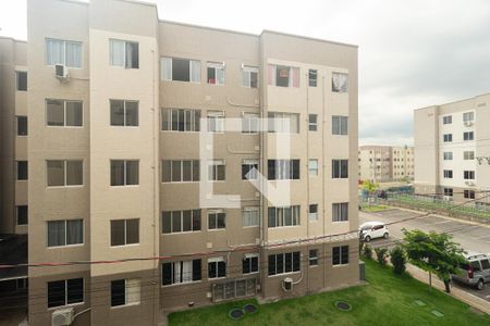 Vista da Sala/Cozinha de apartamento para alugar com 2 quartos, 41m² em Campo Grande, Rio de Janeiro
