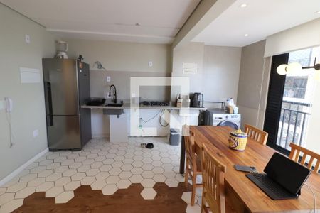 Sala/Cozinha de apartamento à venda com 3 quartos, 57m² em Padroeira, Osasco